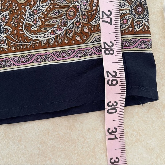 NEW Lulus Charming Attitude Ivory Paisley Smocked Wide leg Jumpsuit 37634 - Picture 13 of 15